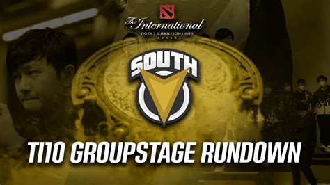 TI10 Group Stage Rundown .